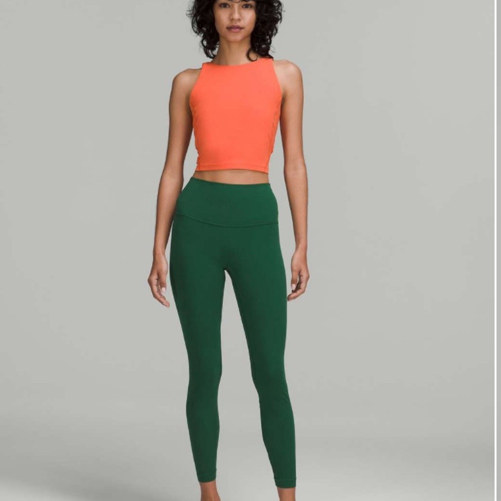 Lululemon Align Tight Everglade Green 25” , size 4. Good condition.